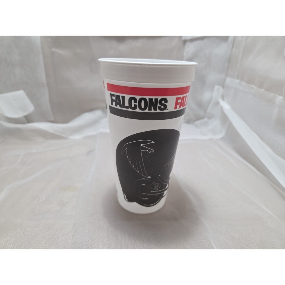Vintage NFL ICEE‎ Plastic Drinking Cup Atlanta Falcons Georgia Dome